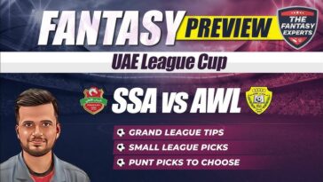 SAA vs AWL Dream11 Team Prediction Today Match | Best Fantasy Tips | Dream11 Team Prediction For Arabian Gulf League | Fantasy Football Tips