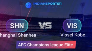 SHN vs VIS Dream11 Team Prediction Today Match | Best Fantasy Tips | Dream11 Team Prediction For AFC Champions League Elite | Fantasy Football Tips