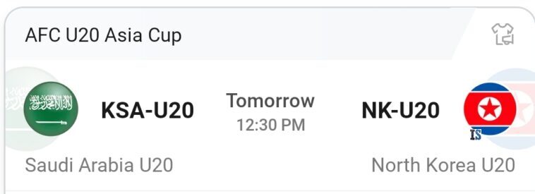 KSA -U20 vs NK- U20 Dream11 Prediction Today Match, Dream11 Team Today, Fantasy Cricket Tips, Playing XI, Pitch Report, Injury Update- Saudi